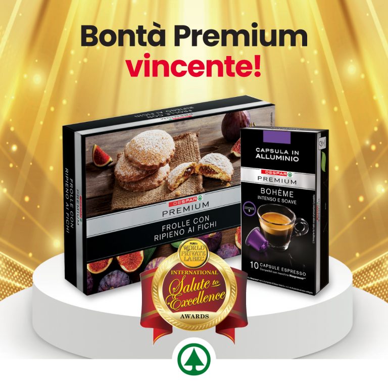 Despar premiata ai PLMA’s 2024 Awards con prodotti della linea premium