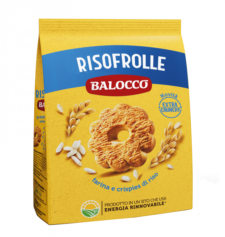 Balocco presenta il rebranding dei suoi iconici frollini